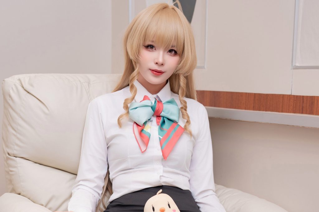 轩萧学姐 安德烈亚·多利亚 空姐皮肤｜碧蓝航线 Have a Safe Flight 写真