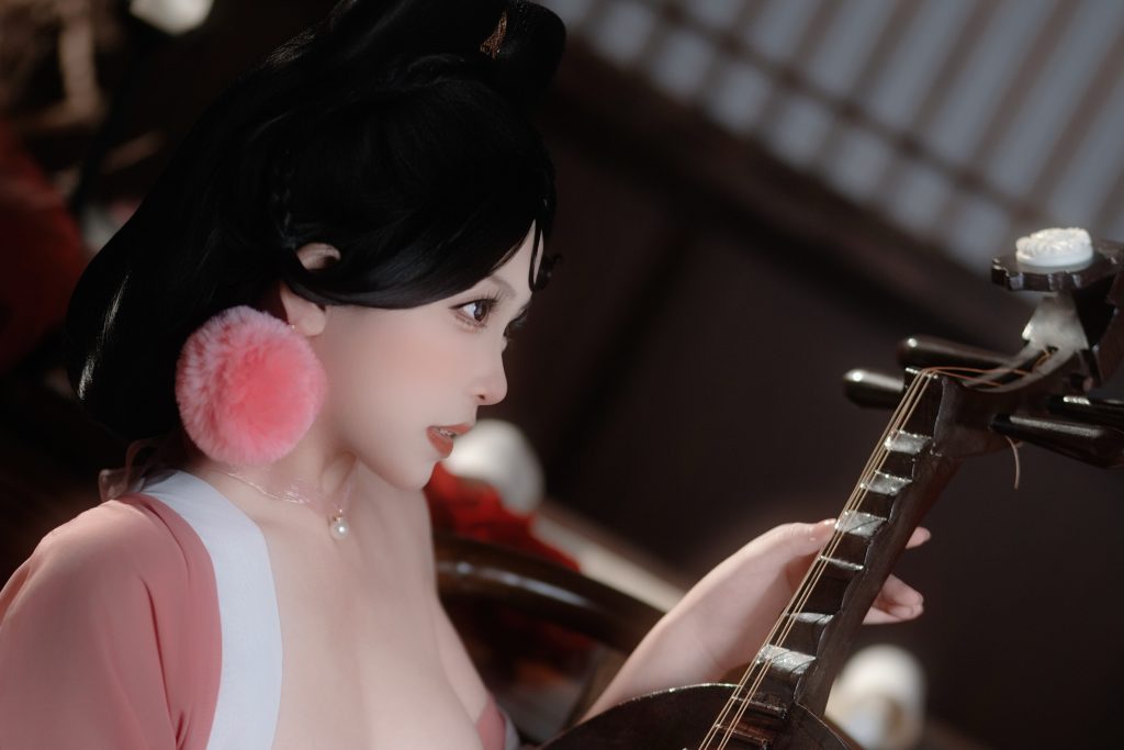 图片[2]-Bangni邦尼妲己古风写真解析｜红梅柔光氛围人像