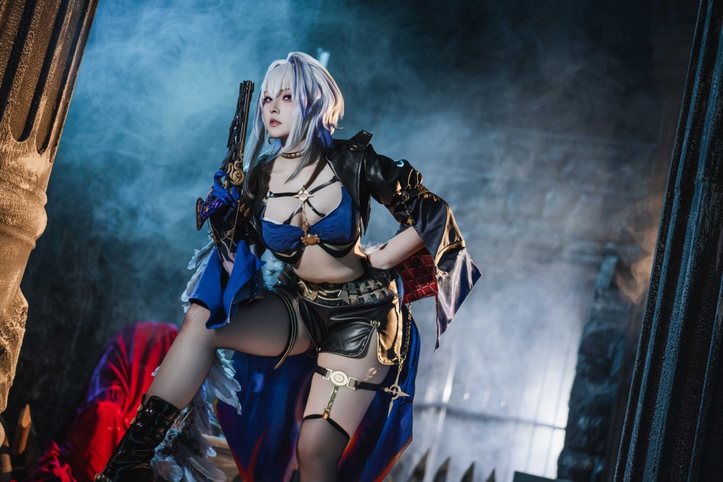 图片[6]-夏夏子Natsuko嘉贝莉娜cos写真解析｜鸣潮嘉贝莉娜角色还原与摄影氛围赏析