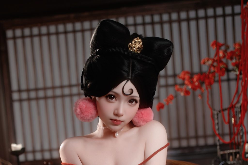 图片[3]-Bangni邦尼妲己古风写真解析｜红梅柔光氛围人像