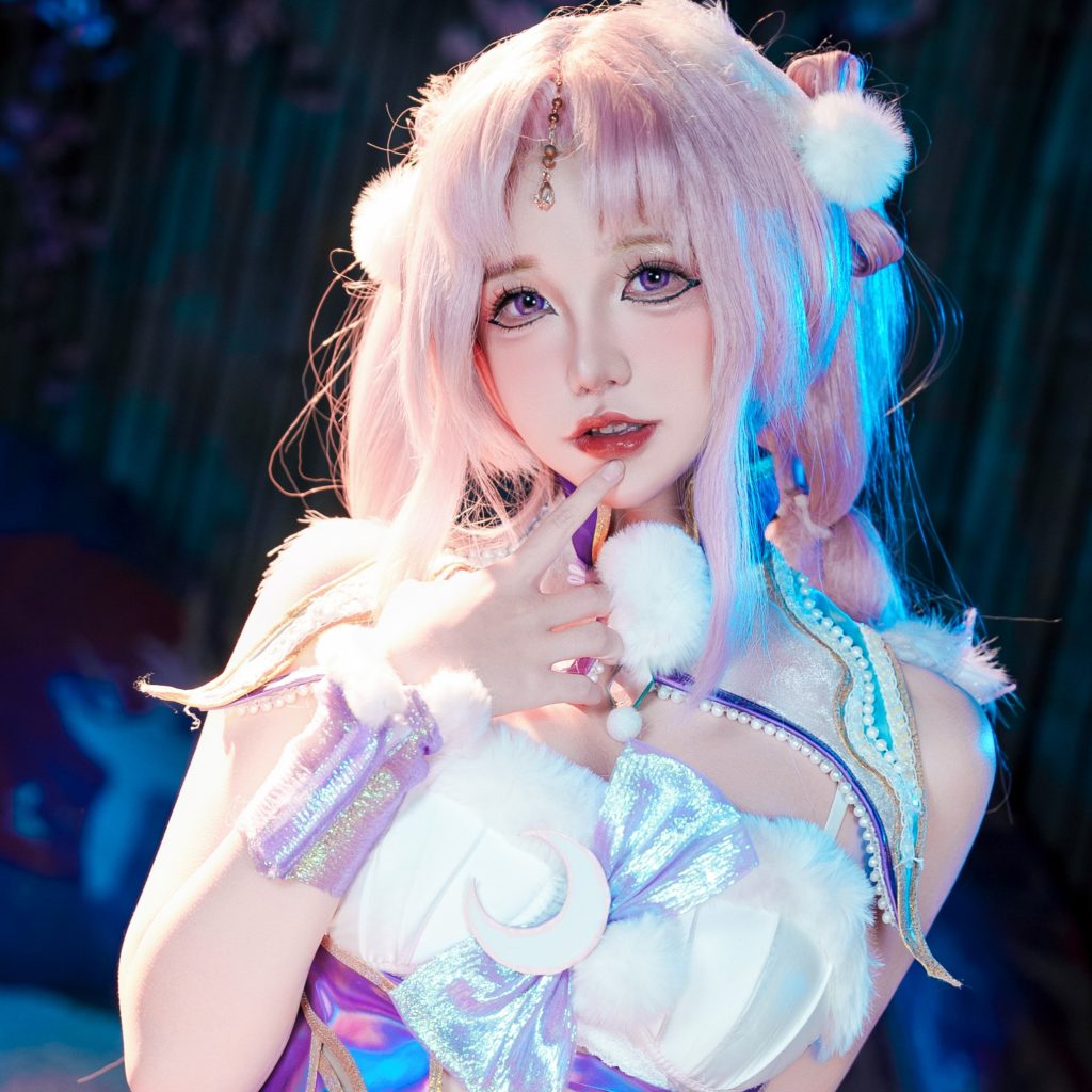 图片[6]-阿薰kaOri永劫无间殷紫萍写真赏析｜殷紫萍Cos图集与角色还原解析