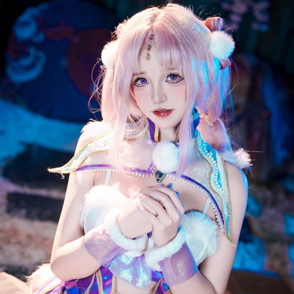 图片[3]-阿薰kaOri永劫无间殷紫萍写真赏析｜殷紫萍Cos图集与角色还原解析