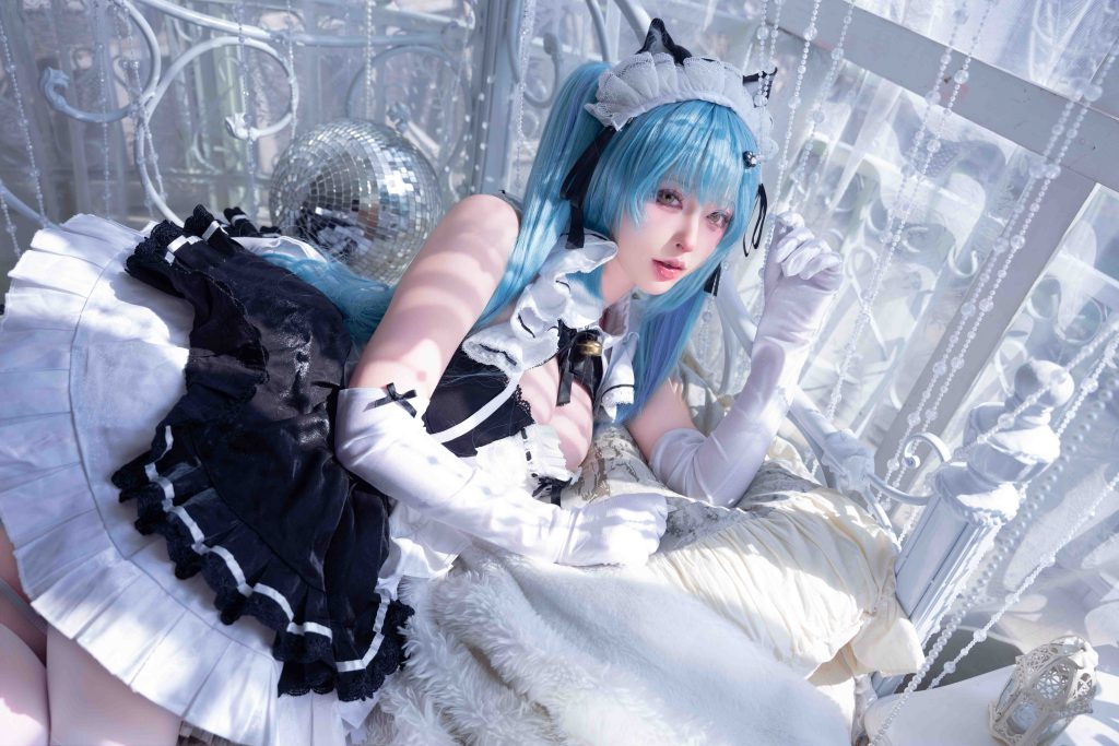 图片[3]-清水由乃普利瓦蒂写真｜胜利女神：妮姬 Privaty 女仆COS图集解析