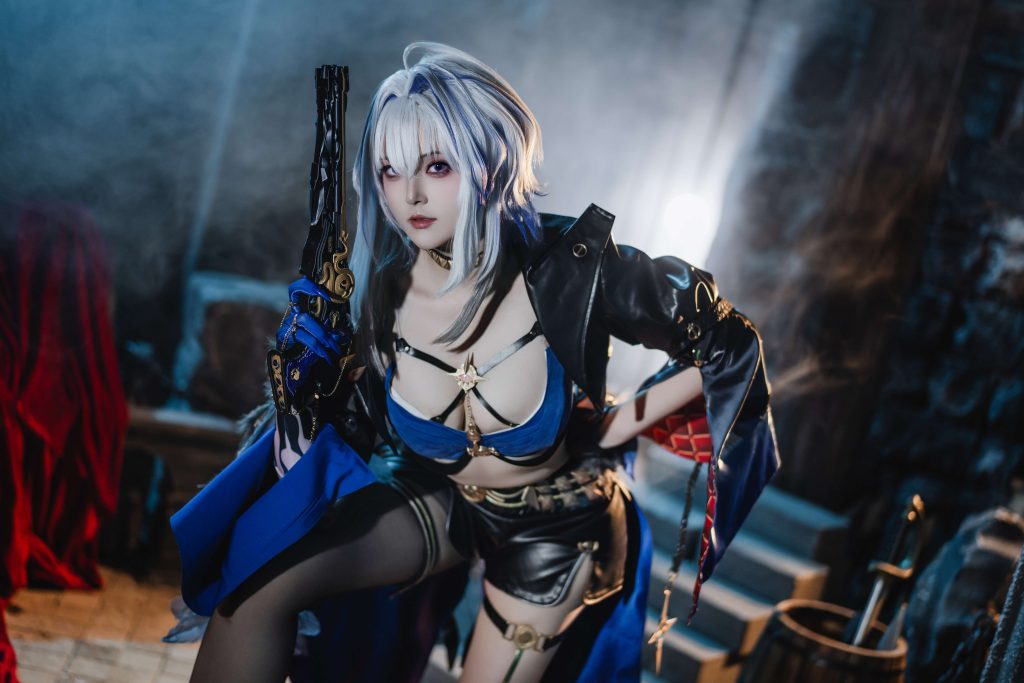 图片[7]-夏夏子Natsuko嘉贝莉娜cos写真解析｜鸣潮嘉贝莉娜角色还原与摄影氛围赏析