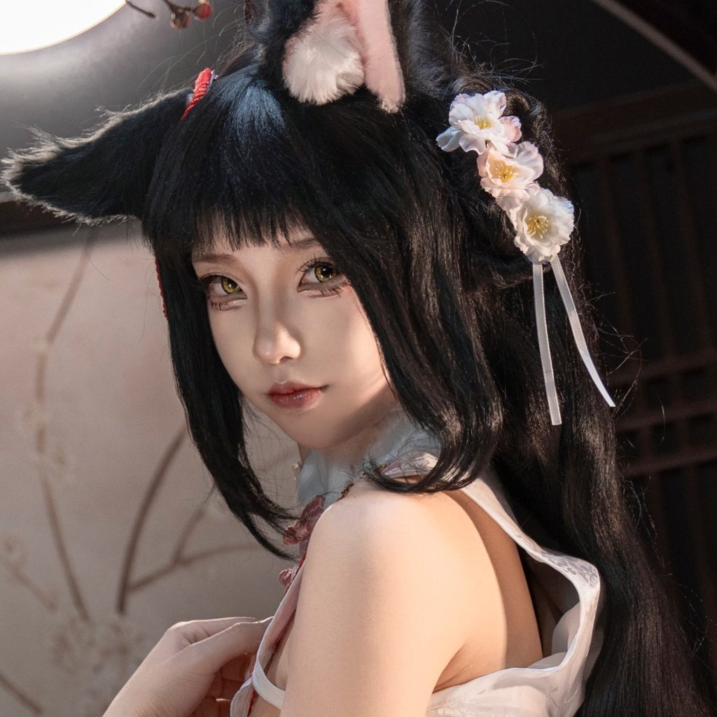 图片[3]-狐玖玖长门旗袍下载