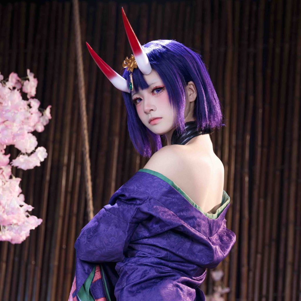 图片[3]-九柒喵酒吞满破写真赏析-FGO酒吞童子cos图集解析与角色氛围点评