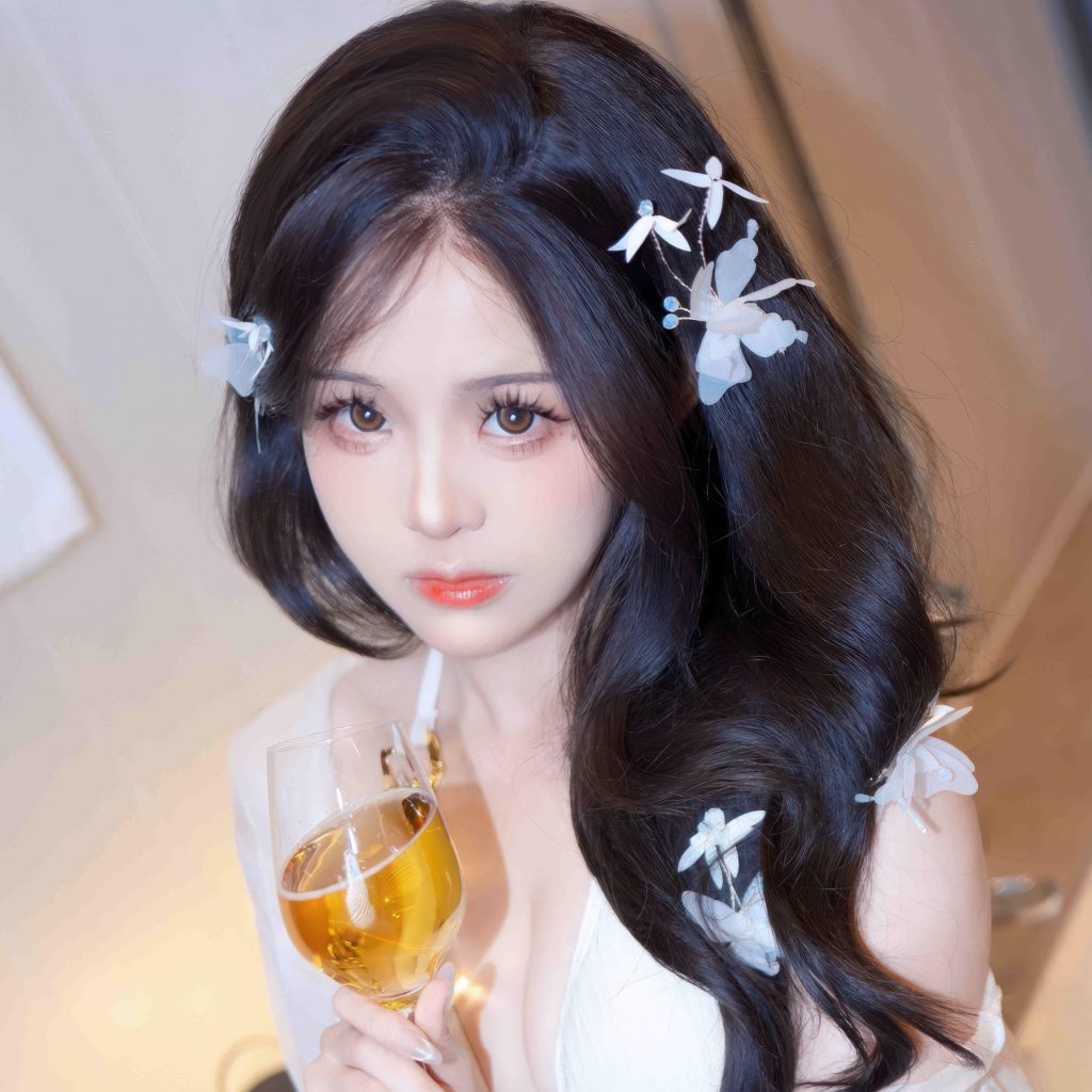 图片[4]-miko酱慵懒时刻写真赏析｜白色私房氛围与浴缸场景下的轻熟镜头感