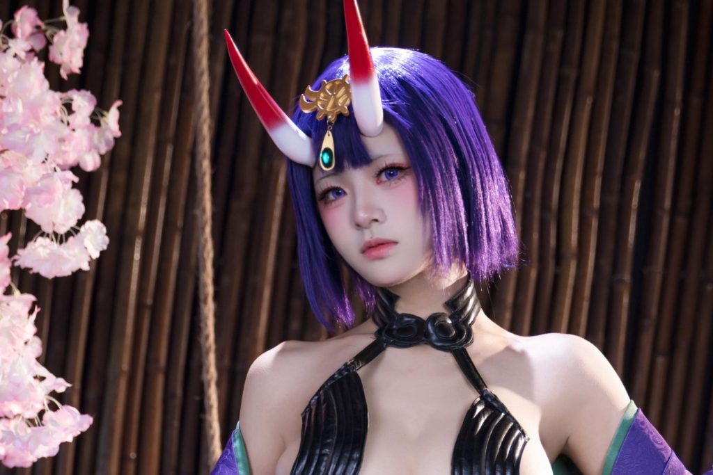 图片[2]-九柒喵酒吞满破写真赏析-FGO酒吞童子cos图集解析与角色氛围点评