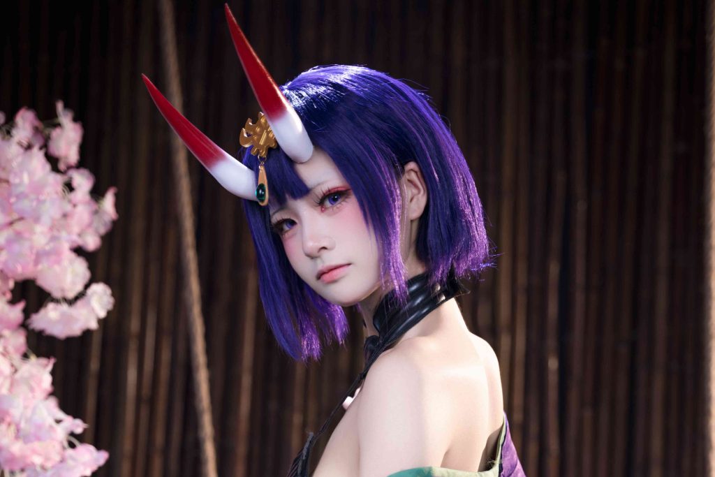 图片[4]-九柒喵酒吞满破写真赏析-FGO酒吞童子cos图集解析与角色氛围点评