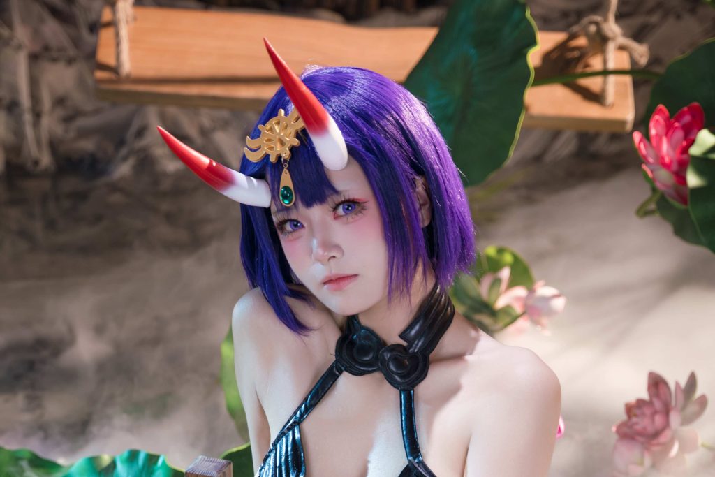 图片[5]-九柒喵酒吞满破写真赏析-FGO酒吞童子cos图集解析与角色氛围点评