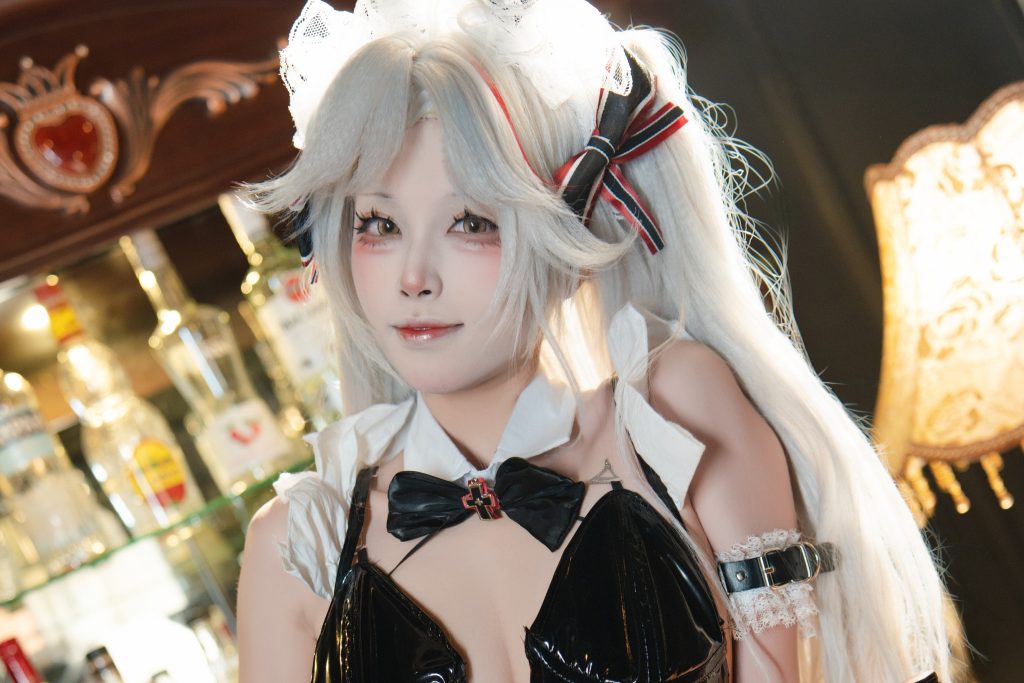 图片[6]-三無人型欧根兔女郎写真赏析｜碧蓝航线欧根亲王COS图集与角色解析