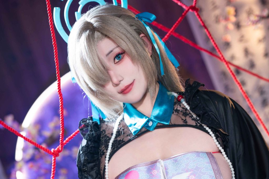 图片[3]-星澜明日奈僵尸娘写真解析｜蔚蓝档案一之濑明日奈cos高质量图集介绍