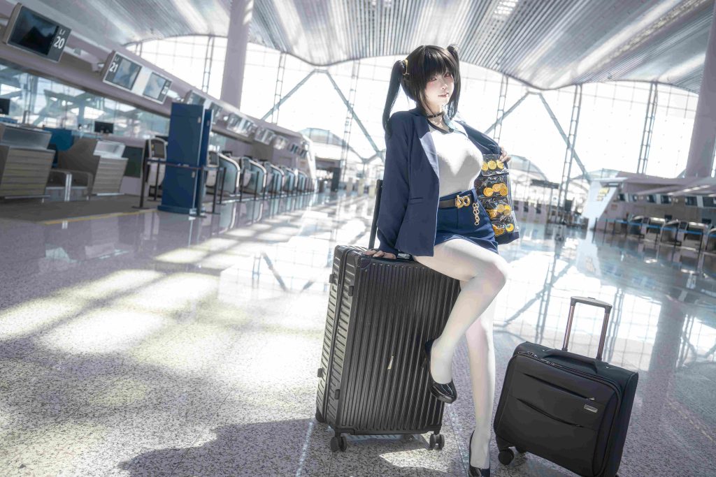 纸悦Etsu_ko索拉写真赏析《胜利女神：NIKKE》cos角色还原与摄影表现解析