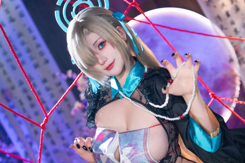 星澜明日奈僵尸娘写真解析｜蔚蓝档案一之濑明日奈cos高质量图集介绍