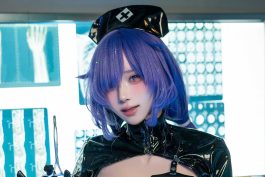 西园寺南歌莫加多尔护士写真赏析：赛博医疗空间中的角色还原与摄影质感-绅士网