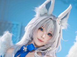 蜜汁猫裘水色夏日信浓|碧蓝航线信浓cos写真赏析-绅士网