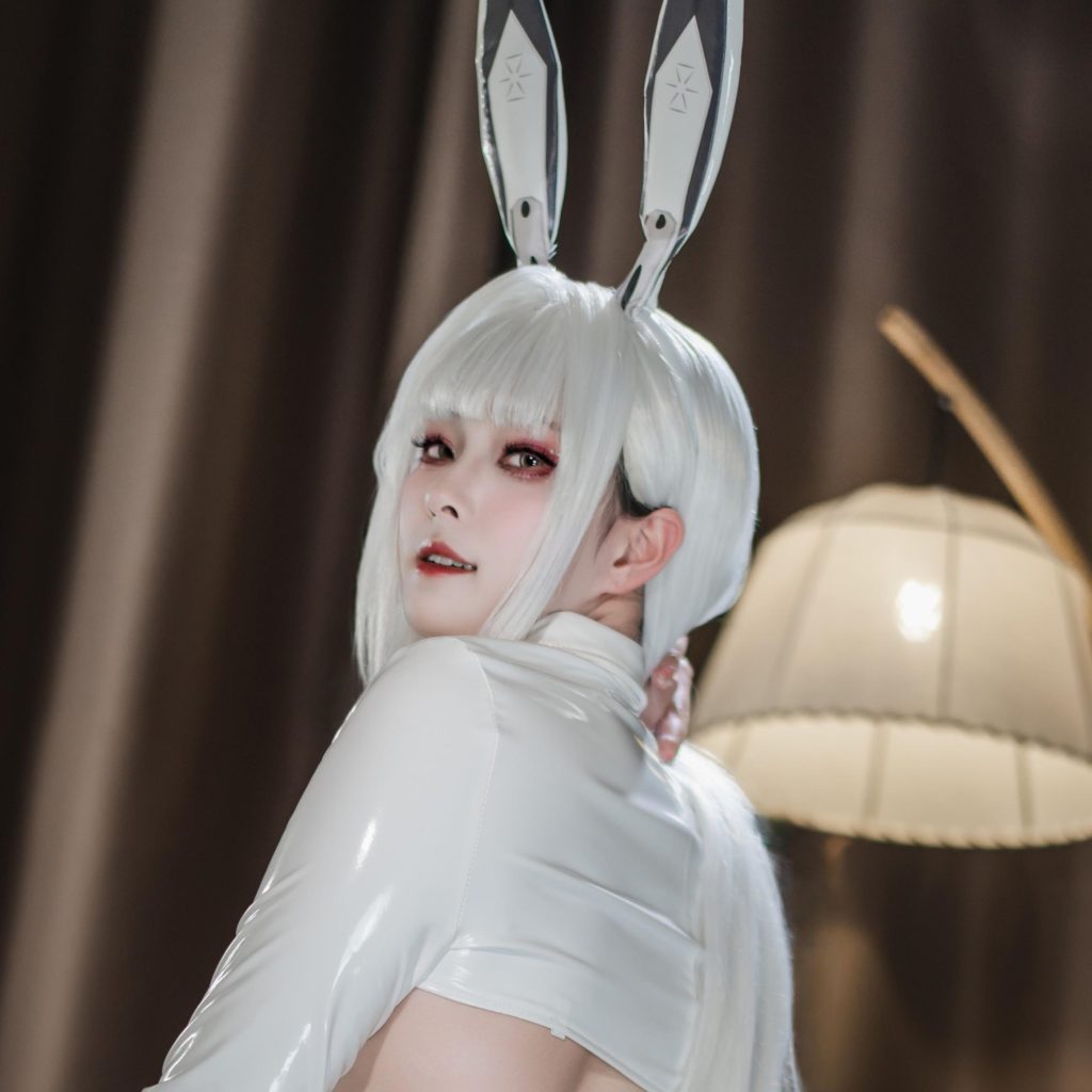 图片[5]-Natsuko夏夏子布兰儿逆兔女郎写真解析｜胜利女神NIKKE Cos图集