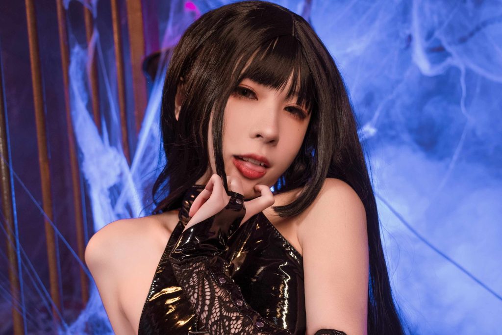 图片[4]-Quan冉有点饿靡烟写真赏析｜拖拉大王暗黑冷艳COS图集解析