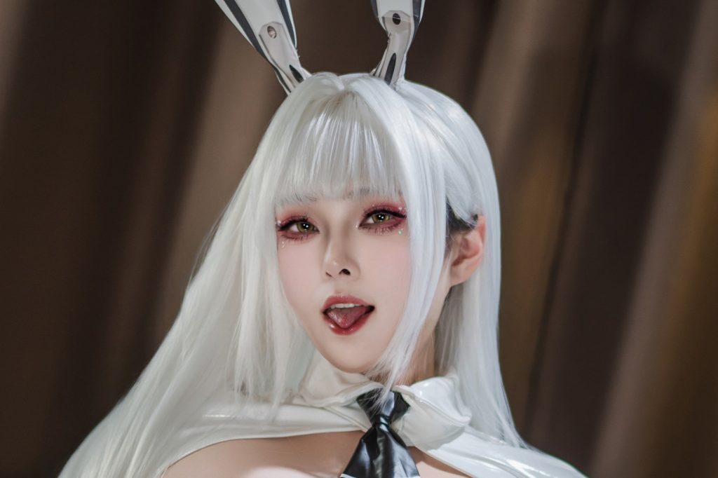 图片[6]-Natsuko夏夏子布兰儿逆兔女郎写真解析｜胜利女神NIKKE Cos图集