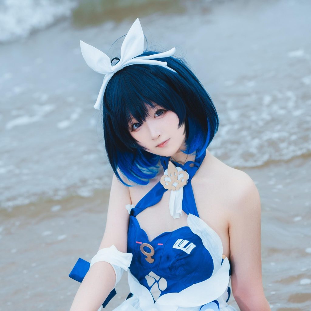 图片[7]-Seele麦麦希儿彼岸浪花写真赏析｜海边希儿Cos图集