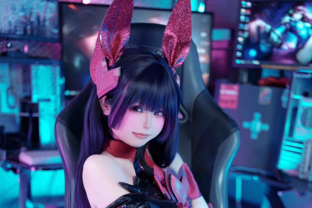 图片[3]-Quan冉有点饿D.Va夜魅影写真解析｜拖拉大王守望先锋Cos图集