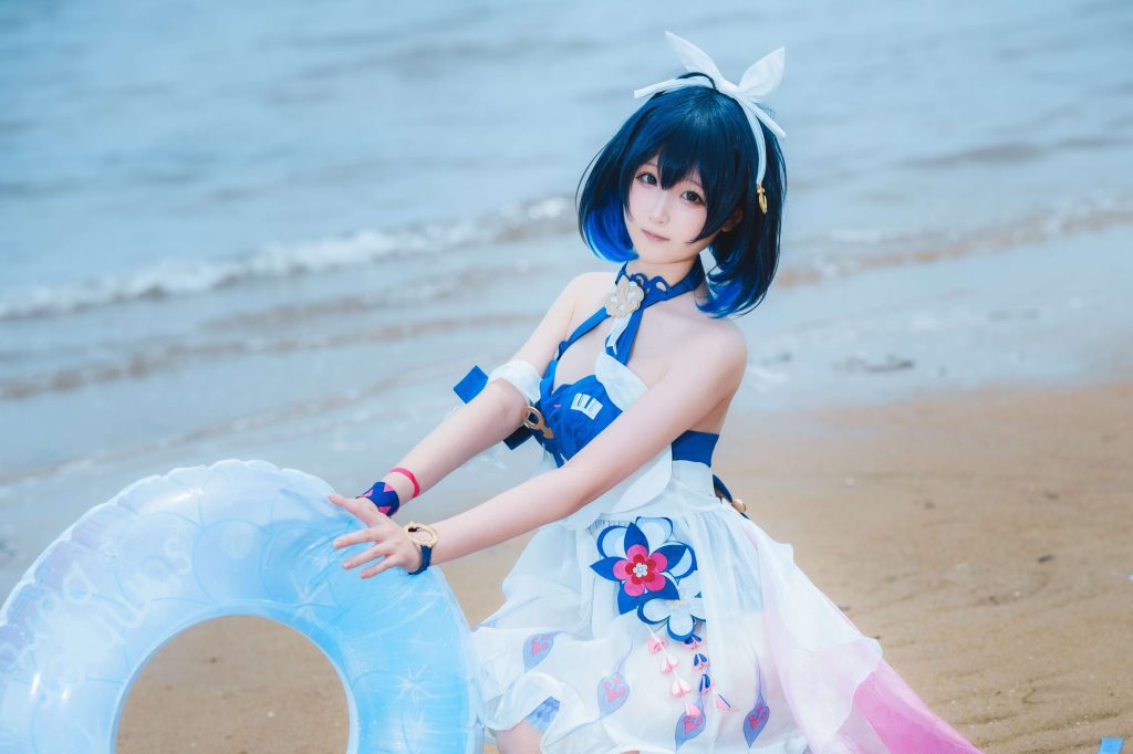 图片[5]-Seele麦麦希儿彼岸浪花写真赏析｜海边希儿Cos图集