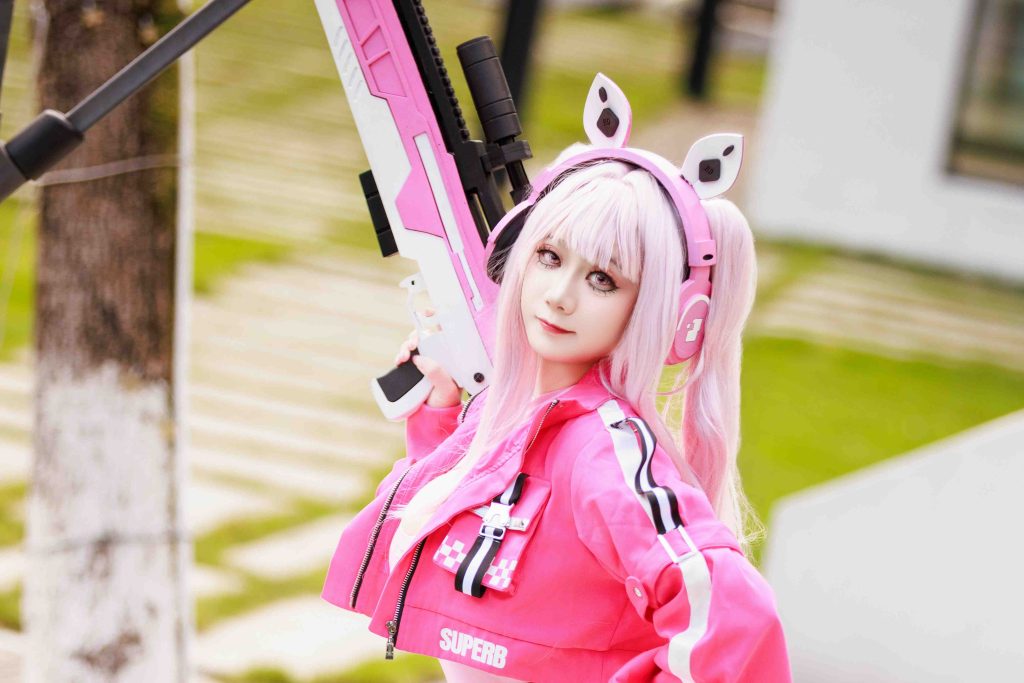 图片[5]-阿雪雪爱丽丝泳装写真解析｜妮姬爱丽丝Cos粉白梦境风格全览