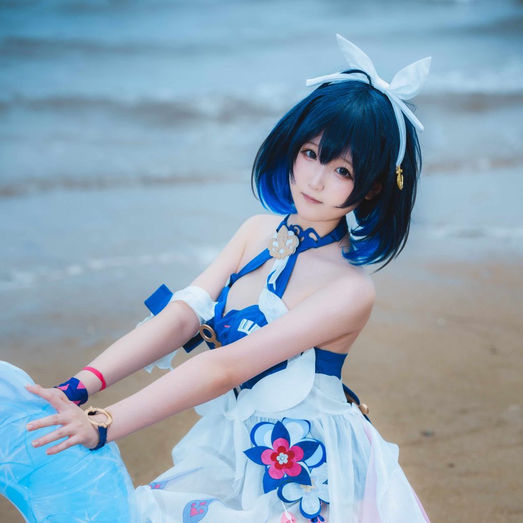 图片[6]-Seele麦麦希儿彼岸浪花写真赏析｜海边希儿Cos图集