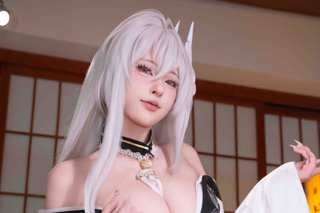 图片[5]-清水由乃白凤和服写真图集解析