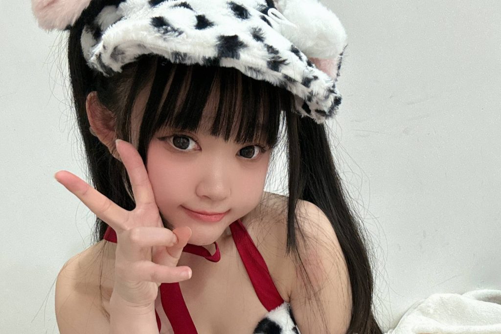图片[7]-神沢永莉斑点小狗狗写真赏析：原创动物系造型与毛绒小狗主题解析
