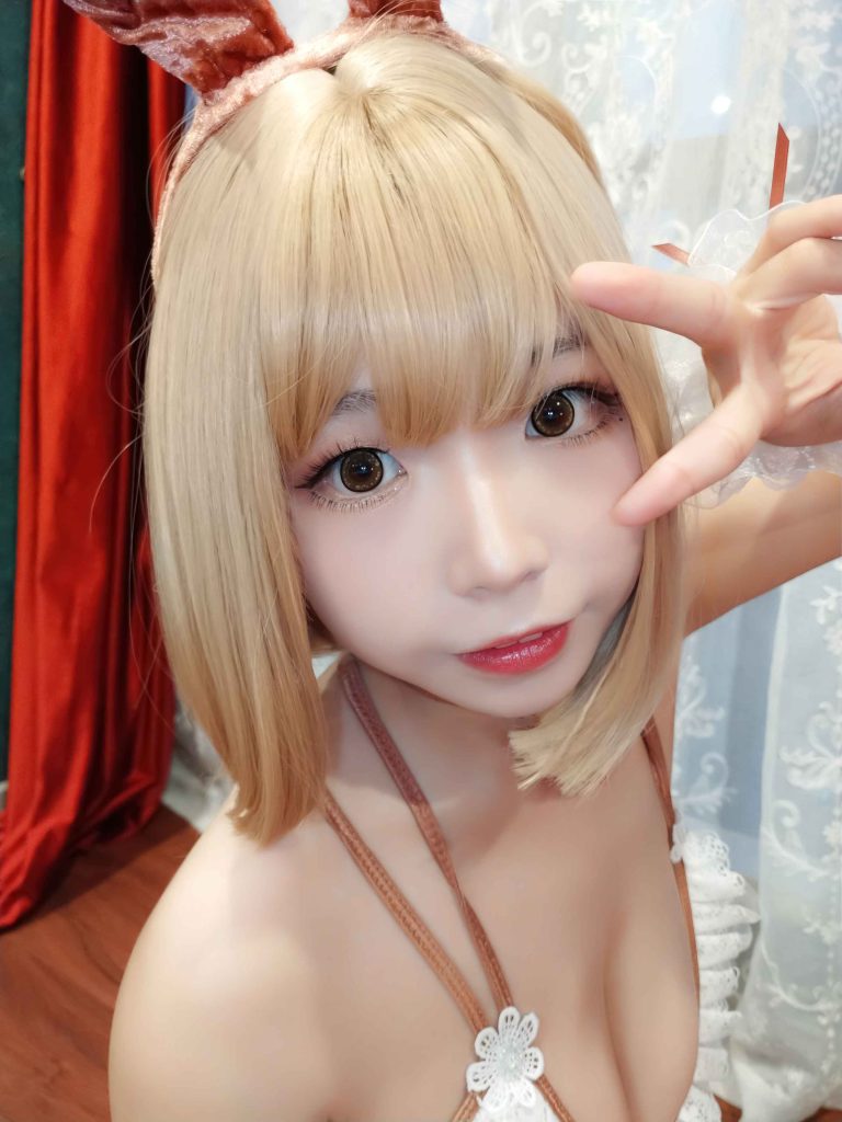 图片[5]-无颜小天使wy兔女郎写真赏析