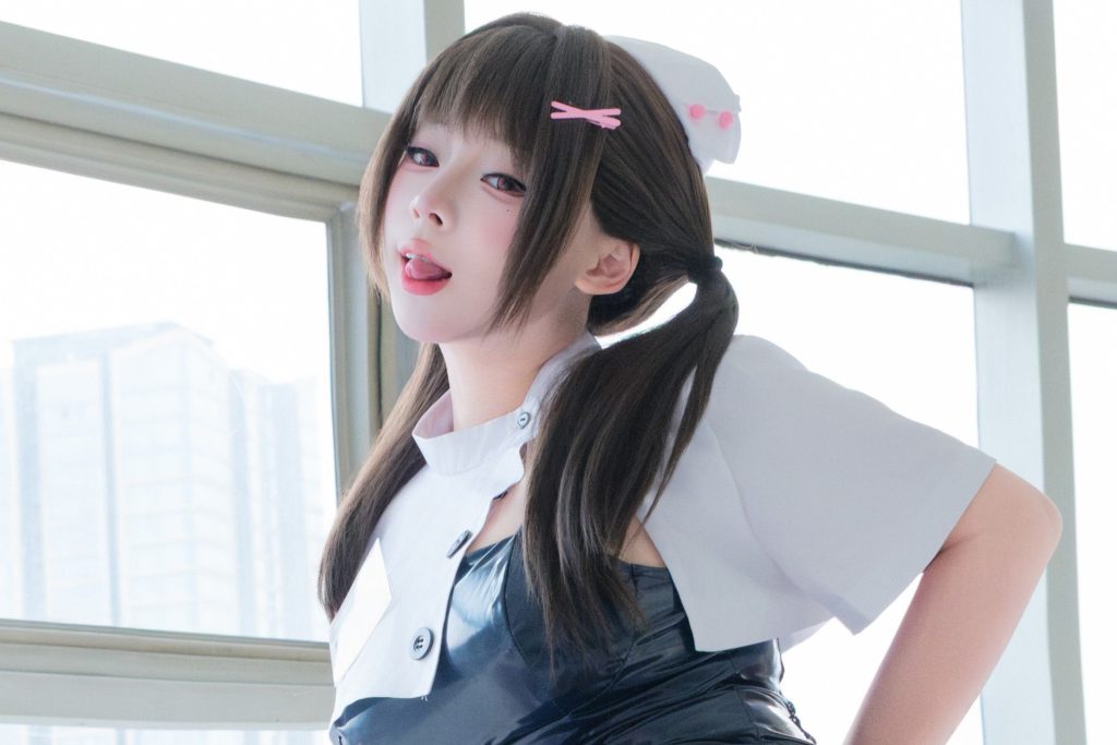 图片[4]-胡桃猫魅魔看护士加奈子写真解析