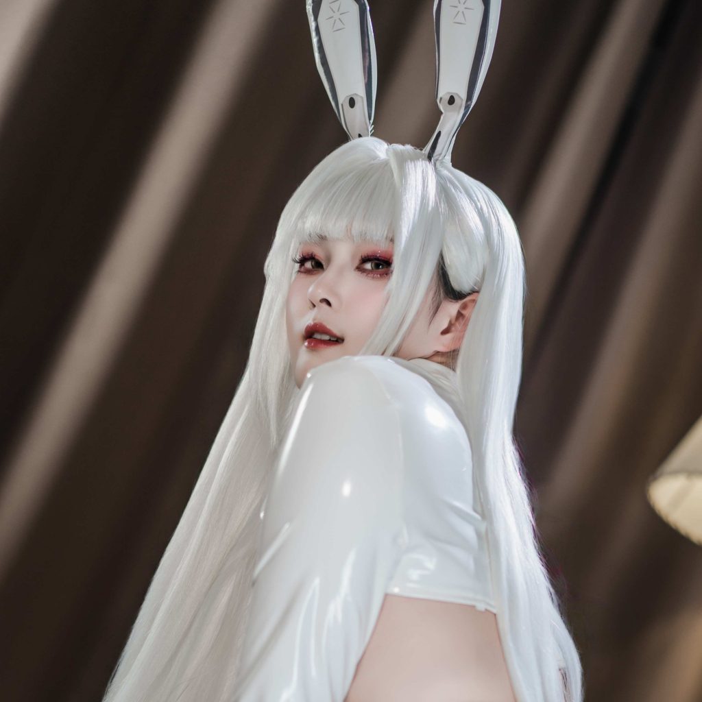 图片[7]-Natsuko夏夏子布兰儿逆兔女郎写真解析｜胜利女神NIKKE Cos图集