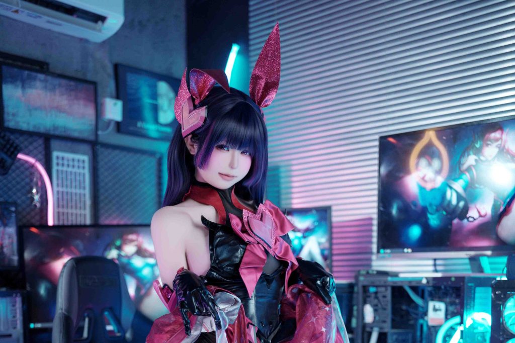 图片[5]-Quan冉有点饿D.Va夜魅影写真解析｜拖拉大王守望先锋Cos图集