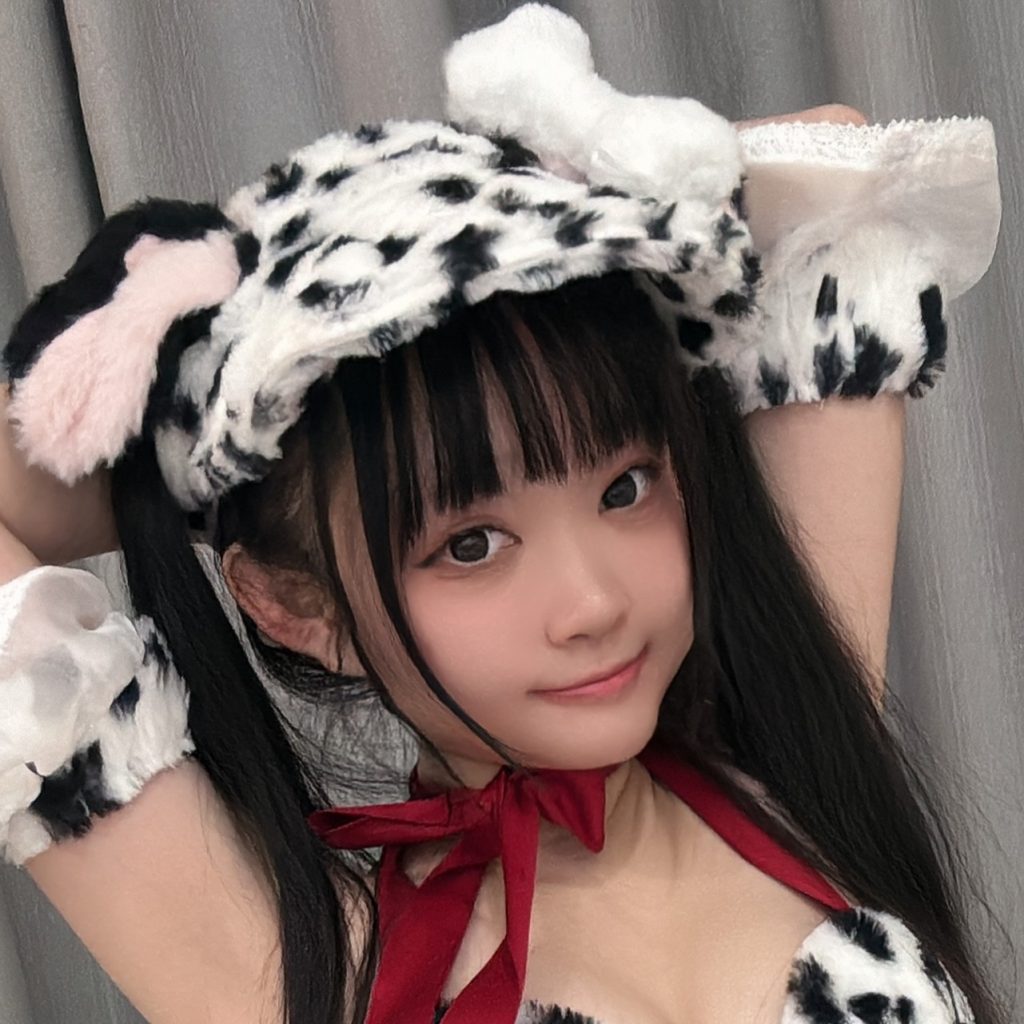 图片[9]-神沢永莉斑点小狗狗写真赏析：原创动物系造型与毛绒小狗主题解析