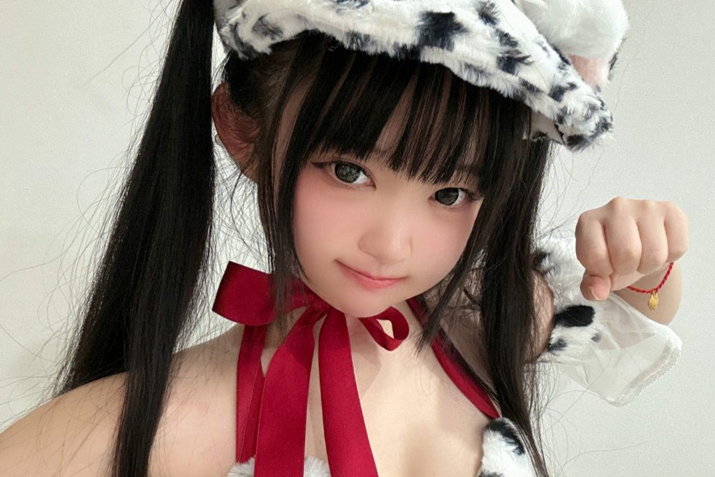 图片[4]-神沢永莉斑点小狗狗写真赏析：原创动物系造型与毛绒小狗主题解析