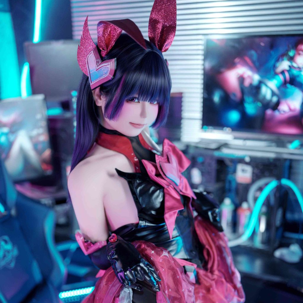 图片[6]-Quan冉有点饿D.Va夜魅影写真解析｜拖拉大王守望先锋Cos图集