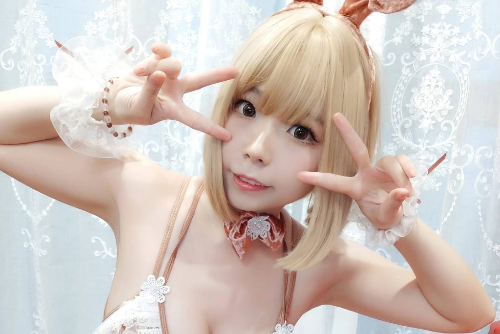 图片[8]-无颜小天使wy兔女郎写真赏析