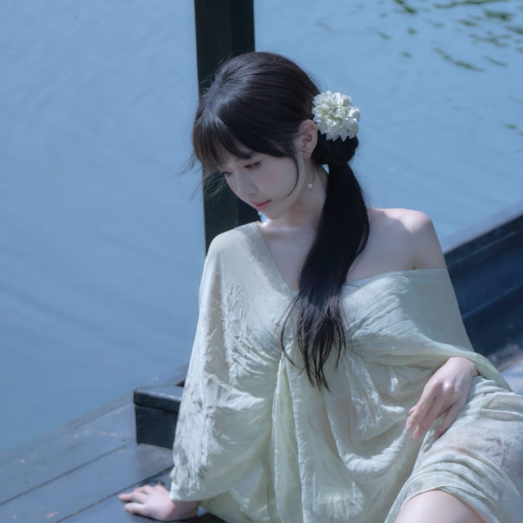 图片[6]-Shika小鹿鹿江南水色写真，清透国风水景人像赏析