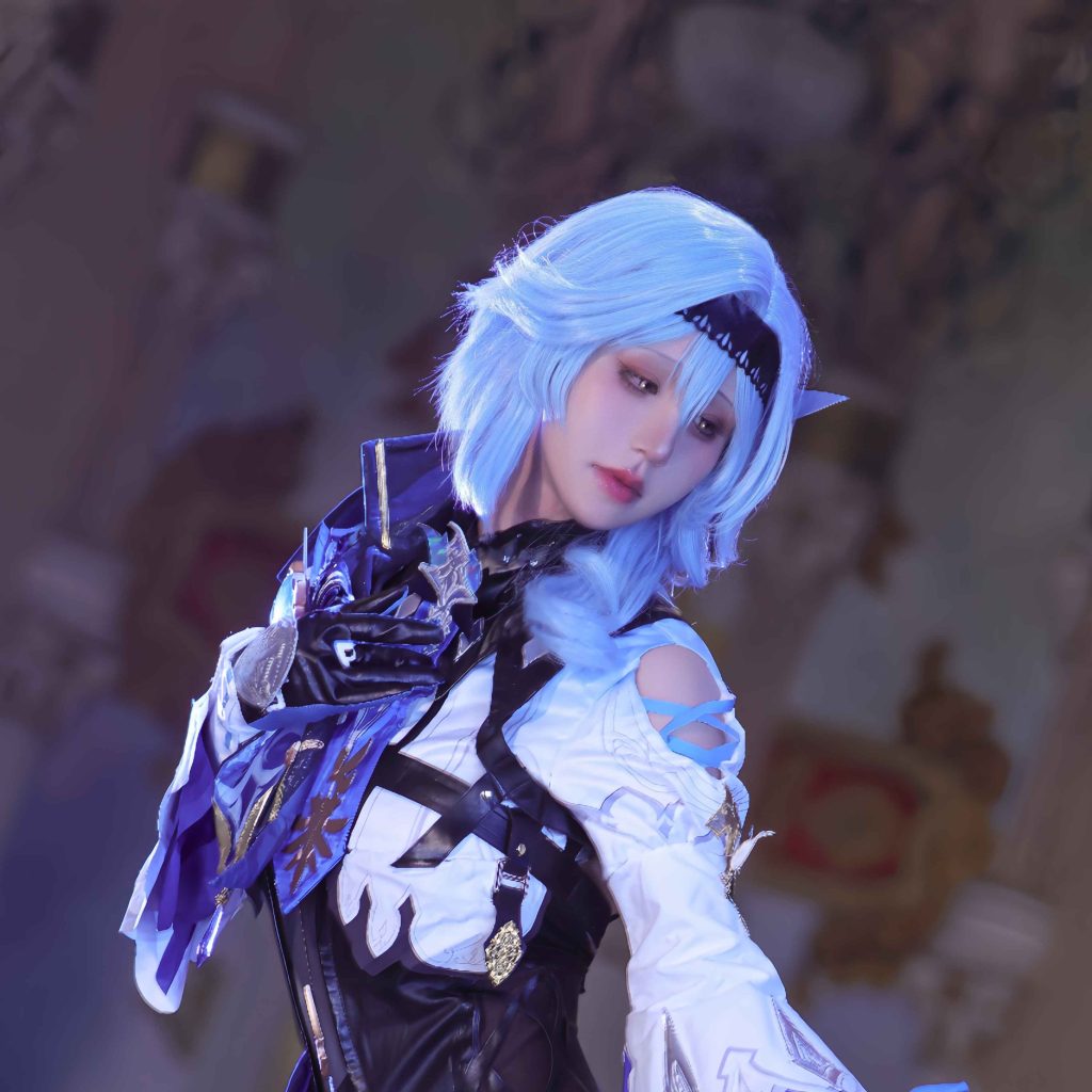 图片[6]-桜满三时原神优菈写真，浪花骑士冷光COS赏析