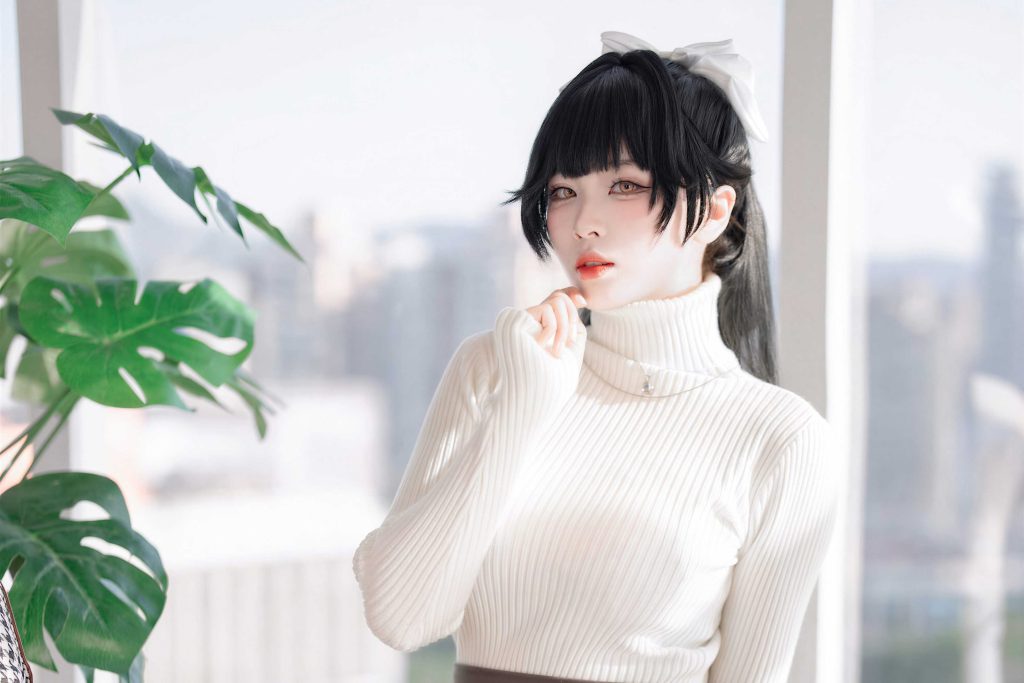 图片[7]-轩萧学姐碧蓝航线高雄武者的内在修养写真