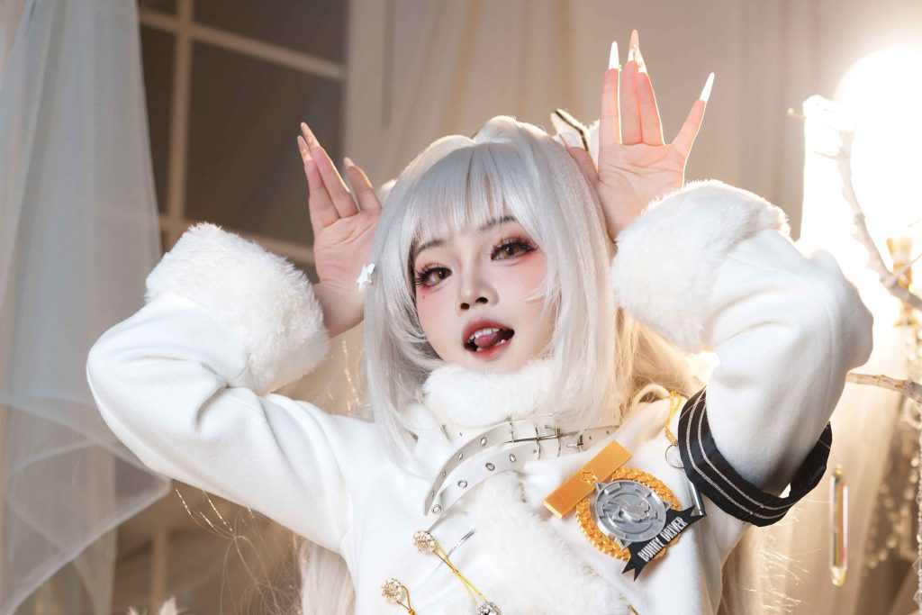图片[4]-慢炖仓鼠球布兰儿写真赏析｜胜利女神妮姬白兔幸运感作品