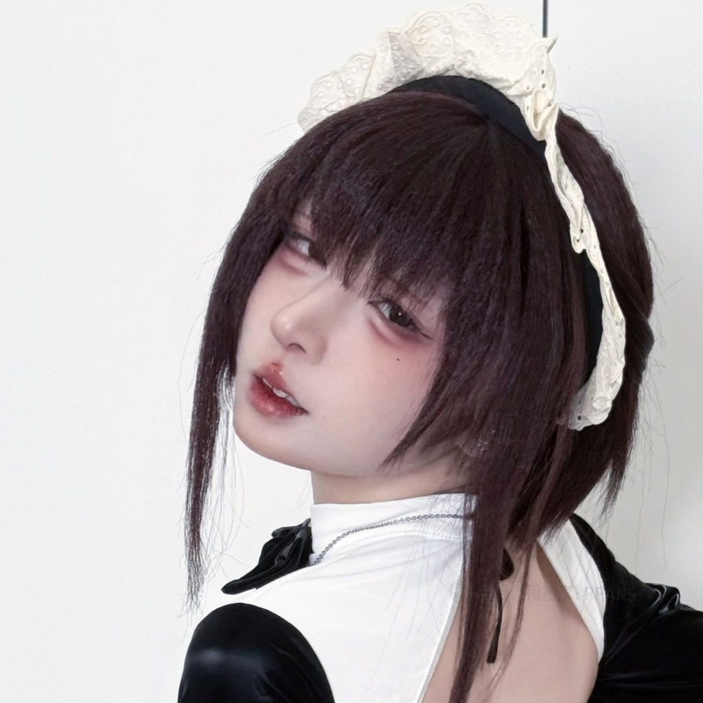 图片[6]-纸悦Etsu_ko叛逆女仆写真 黑白反差冷感女仆造型解析