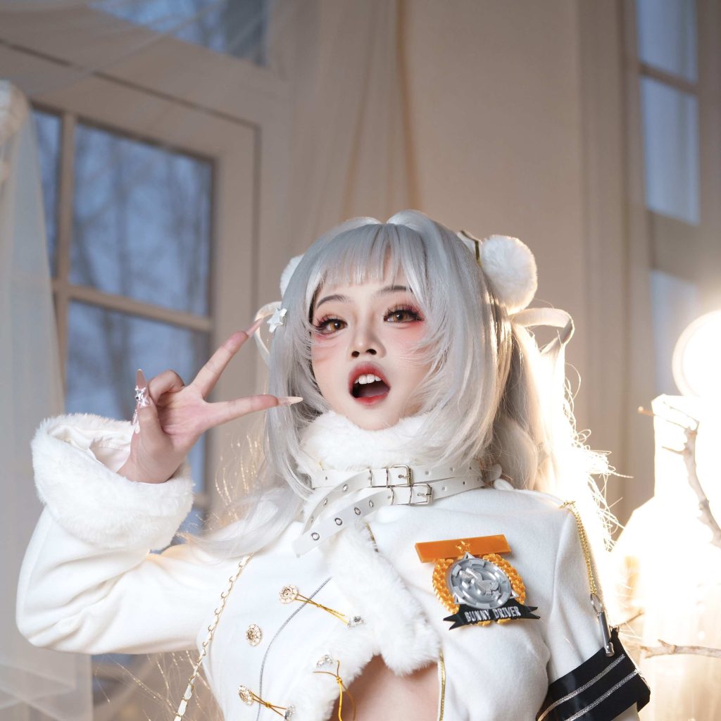 图片[2]-慢炖仓鼠球布兰儿写真赏析｜胜利女神妮姬白兔幸运感作品