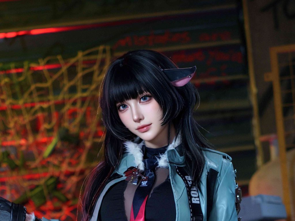 图片[2]-CatDemon喵崽绝区零简杜写真 女特工的秘密训练高清图集赏析