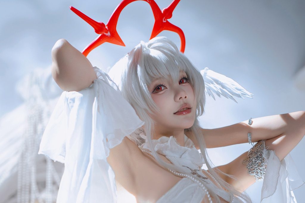 是一只熊仔吗 珍珠号天使写真赏析｜碧蓝航线魔堡中的堕天使COS