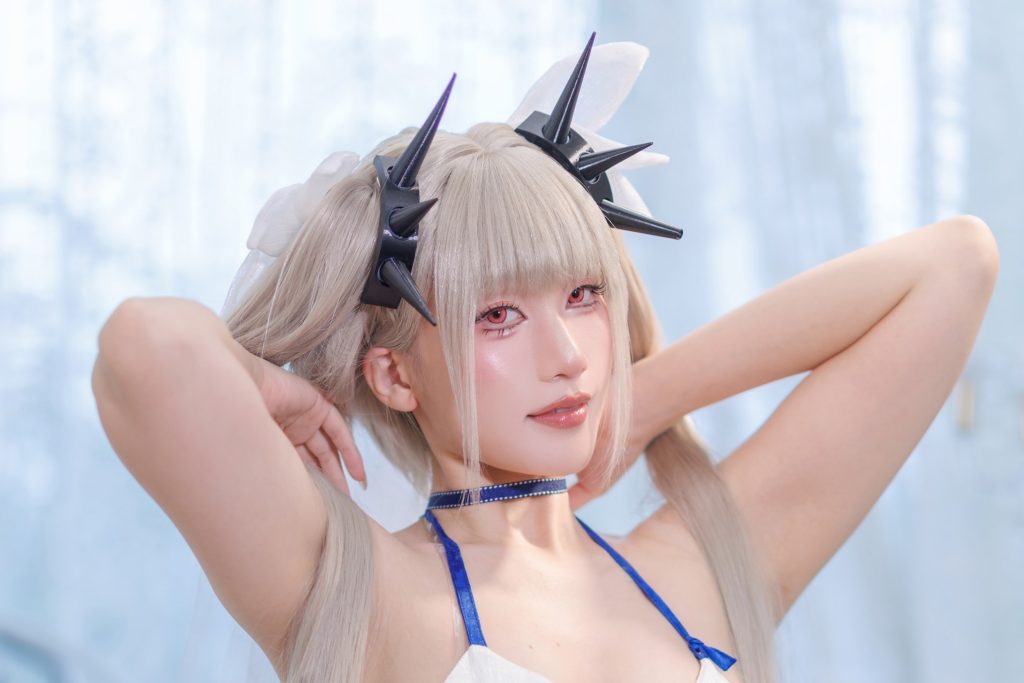 图片[7]-Cien恩恩 碧蓝航线 可畏写真赏析｜Formidable冰蓝系Cosplay作品解析