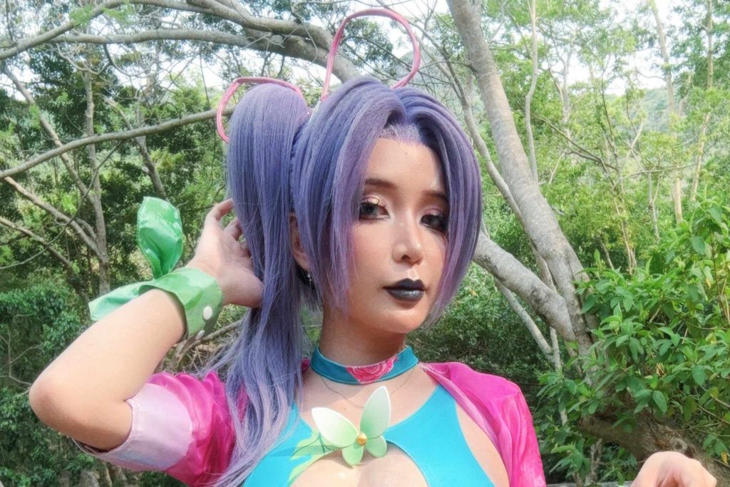 图片[7]-Umeko J Psylocke Breezy Butterfly写真解析，Marvel灵蝶夏日造型摄影赏析
