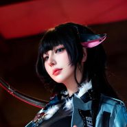 CatDemon喵崽绝区零简杜写真：女特工秘密训练中的冷艳镜头感-绅士网