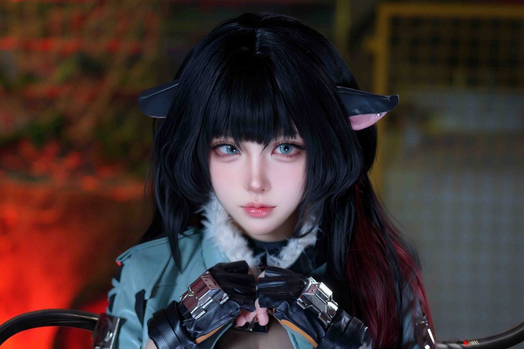 图片[3]-CatDemon喵崽绝区零简杜写真 女特工的秘密训练高清图集赏析